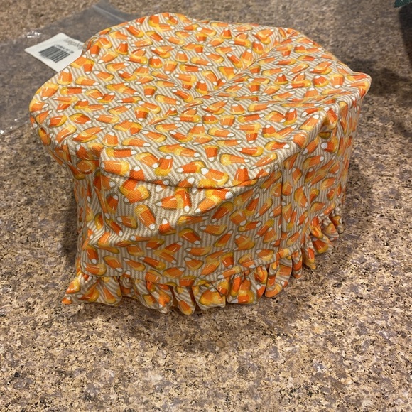 NIP Longaberger Candy Corn Darning Liner 2553477 Halloween Orange - Picture 11 of 16